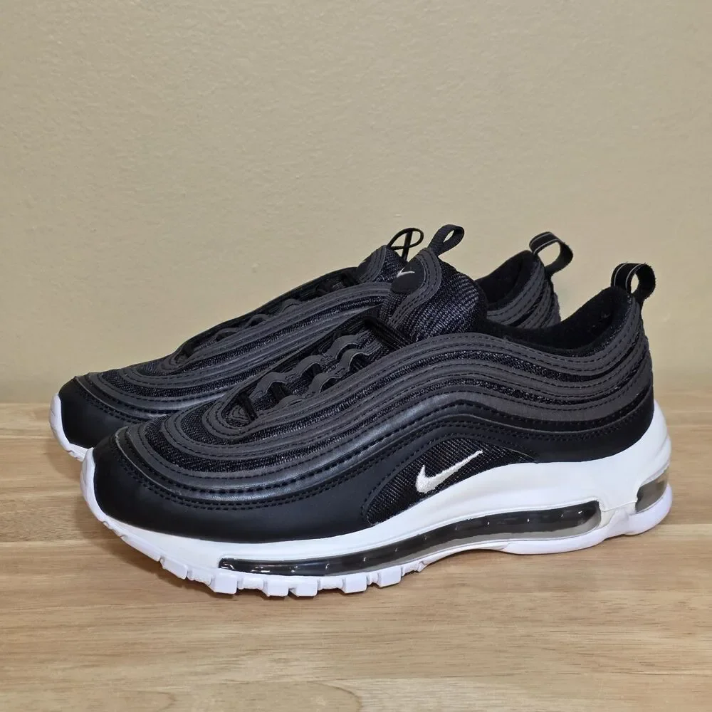 Nike Air Max 97 GS Shoes Black White 921522-001 Youth Size 4.5Y Women's 6